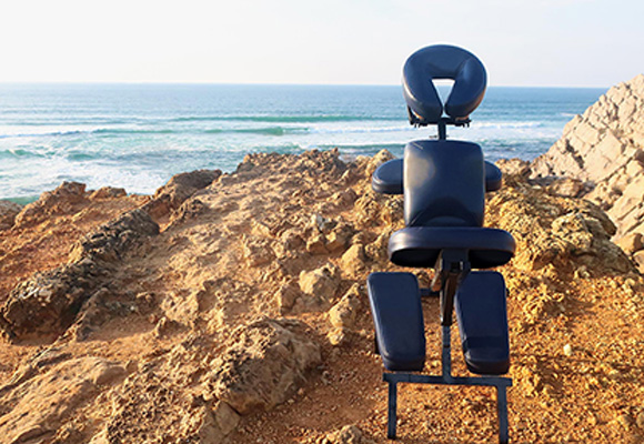 Massage Chair at the beach
